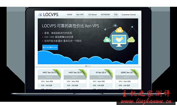 LocVPS - 国内直带 圣何塞大带宽CN2 月付56元