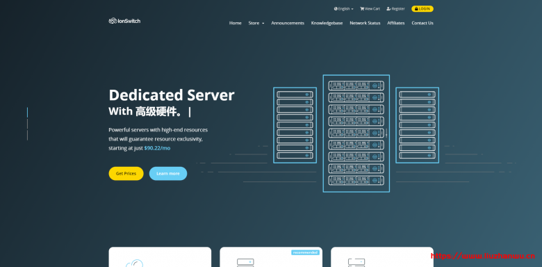 #便宜#IonSwitch：1核/1G/10G SSD/1T流量/2Gbps/KVM/爱达荷州/月付$1.75